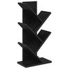 vidaXL Polica za knjige v obliki drevesa 4-nivojska 30 x 18 x 60 cm