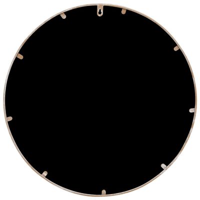 vidaXL Ogledalo peščeno 40x3 cm železno okroglo za notranjo uporabo