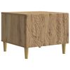 vidaXL Klubska miza Artisan hrast 50 x 49 x 40 cm Inženirski les