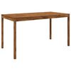 vidaXL Vrtni Bar Miza Naravna 196 x 100 x 105 cm Masiven les akacije