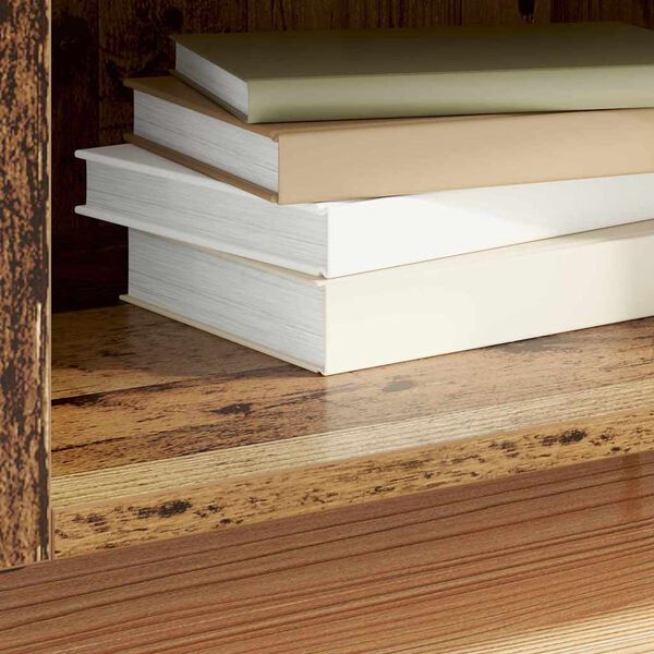 vidaXL Omara za plo&scaron;če Star les 121 x 38 x 48 cm Konstruiran les