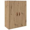 vidaXL Omarica na steni Umetni hrast 69,5 x 34 x 90 cm Konstruiran les