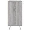 vidaXL Komoda siva sonoma 60x35x70 cm inženirski les