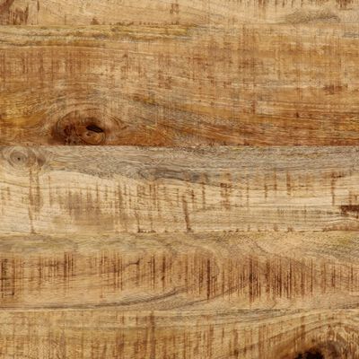 vidaXL Klubska mizica iz trdnega mangovega lesa 120x60x40 cm