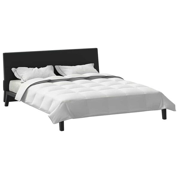 vidaXL Zimska posteljnina Bela 260 x 220 cm Perje