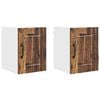 vidaXL Omarica na steni LUCCA 2 pcs Star les 30 x 31 x 40 cm