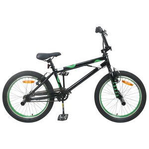 vidaXL BMX Kolo 20 Palcev za starej&scaron;e od 9 let Črna