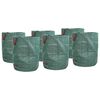 vidaXL Vrečke za odpadke v vrtu 12 pcs Zelena 66 x 66 x 83,5 cm