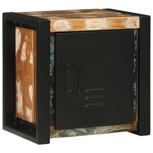 vidaXL Kopalni&scaron;ka omarica Rjava 40 x 30 x 40 cm Trdna obnovljena les