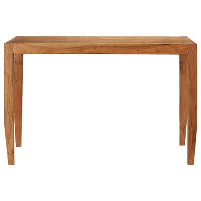 vidaXL Jedilna miza iz trdnega akacijevega lesa 120x60x78 cm rjava