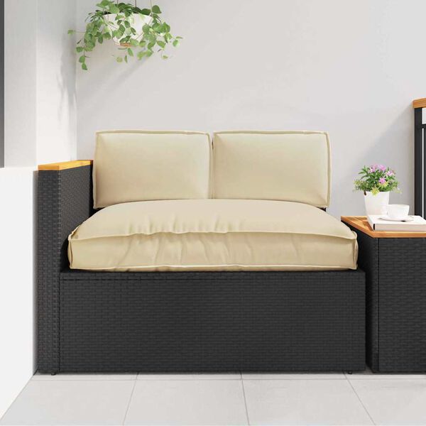 vidaXL Set blazin 3 pcs Bež Oxford tkanina