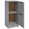 vidaXL Komoda 2 kosa siva sonoma 30x30x70 cm konstruiran les