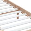 vidaXL Posteljni okvir 135x190 cm trden les