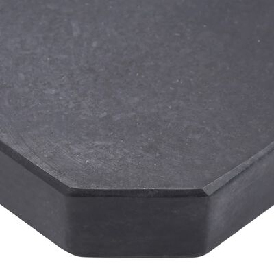vidaXL Utežna plošča za senčnik granit kvadratna 25 kg