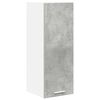 vidaXL Viseča omarica Beton sivo in bela 30 x 31 x 80 cm