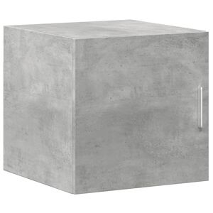 vidaXL Stenska omarica betonsko siva 40x42,5x40 cm inženirski les