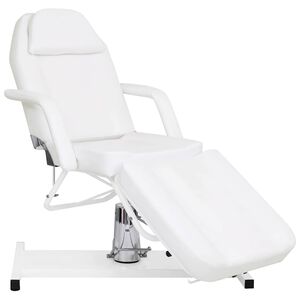 vidaXL Masažna miza siva 180x62x(87-112) cm