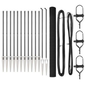 vidaXL Steber ograje. Siva