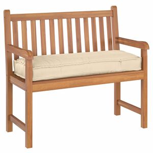 vidaXL Blazina Bež 110 x 40 x 8 cm Oxford tkanina