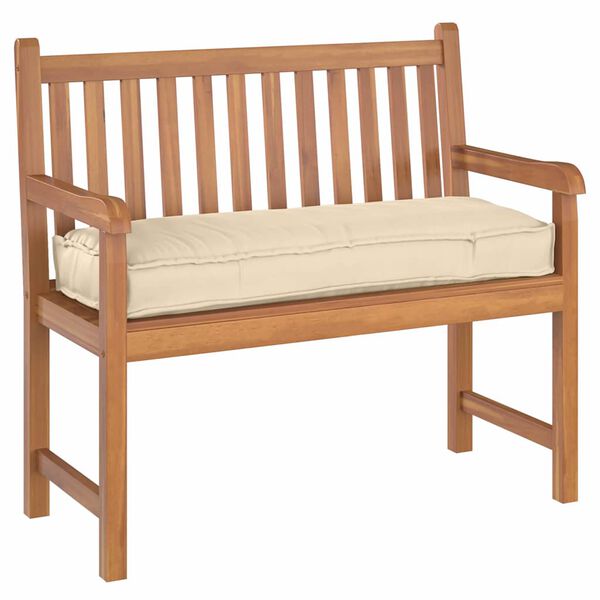 vidaXL Blazina Bež 110 x 40 x 8 cm Oxford tkanina