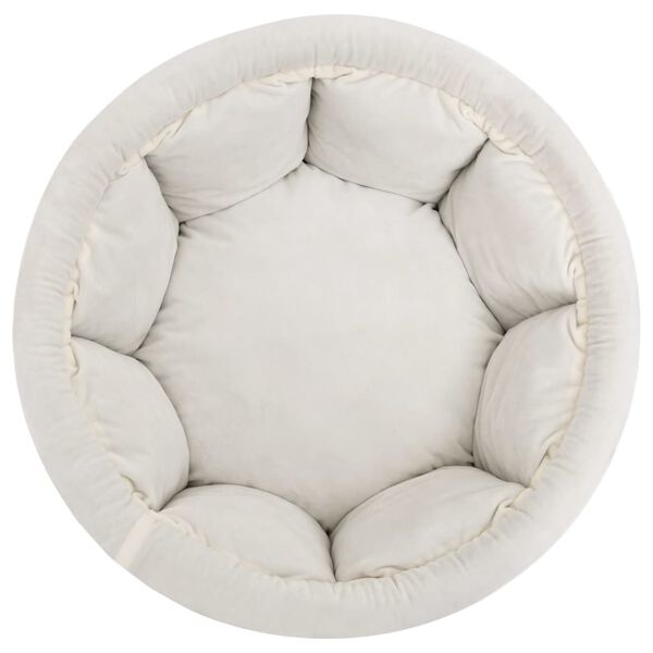 vidaXL Pasja postelja 50x50x22 cm siva