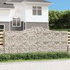 vidaXL Obokane gabion košare 20 kos 400x50x160/180cm pocinkano železo