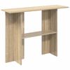 vidaXL Konzolna miza Sonoma hrast 100 x 30 x 75 cm Inženirski les