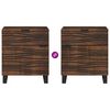 vidaXL Nočna omarica Oreh 50 x 33 x 60 cm Trden akacijev les