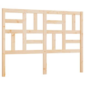 vidaXL Posteljno vzglavje 146x4x104 cm trdna borovina