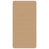 vidaXL Preproga iz jute s podlogo iz lateksa 80x160 cm naravne barve