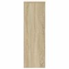 vidaXL Stojalo za rastline sonoma hrast 33x33x100 cm inženirski les