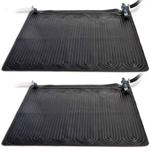 Intex Solarna grelna plo&scaron;ča 2 kosa PVC 1,2x1,2 m črna 28685