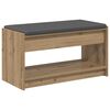 vidaXL Haldna klop Obrtni Hrast 83 x 38 x 45 cm
