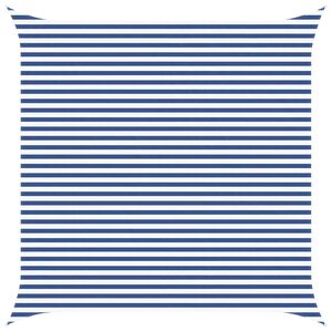 vidaXL Sončno platno Modra in bela 4,5 x 4,5 m 100% poliester Oxford