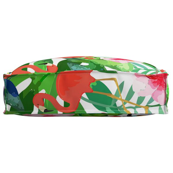 vidaXL Blazina Cvetlični večbarvno 50 x 50 x 12 cm Oxford tkanina