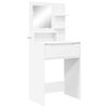 vidaXL Toaletne mize za spalnice Bela 80 x 39,6 x 135 cm