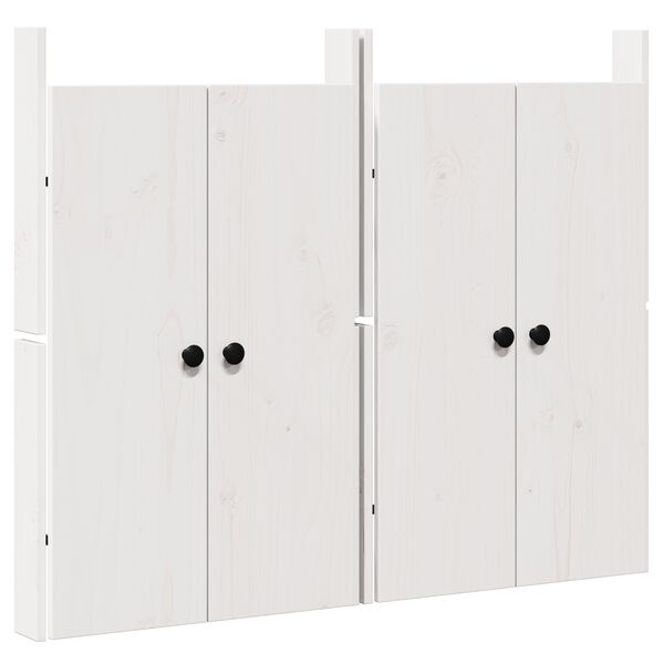 vidaXL Kuhinjska vrata MEPPEL 2 pcs Bela 50 x 9 x 82 cm