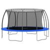 vidaXL Trampolin komplet okrogel 488x90 cm 150 kg