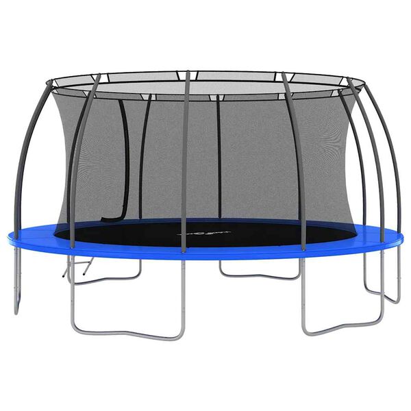 vidaXL Trampolin komplet okrogel 488x90 cm 150 kg