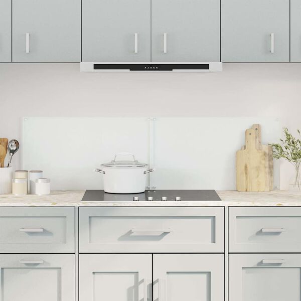 vidaXL Kuhinjska zaščitna obloga 2 kosa 70x50 cm kaljeno steklo