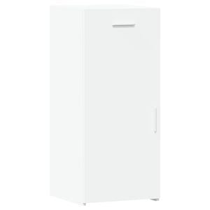 vidaXL Komoda bela 40x42,5x93 cm inženirski les