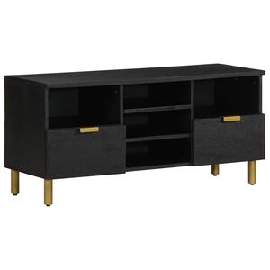 vidaXL TV omarica črna 100x33x46 cm iz umetnega lesa