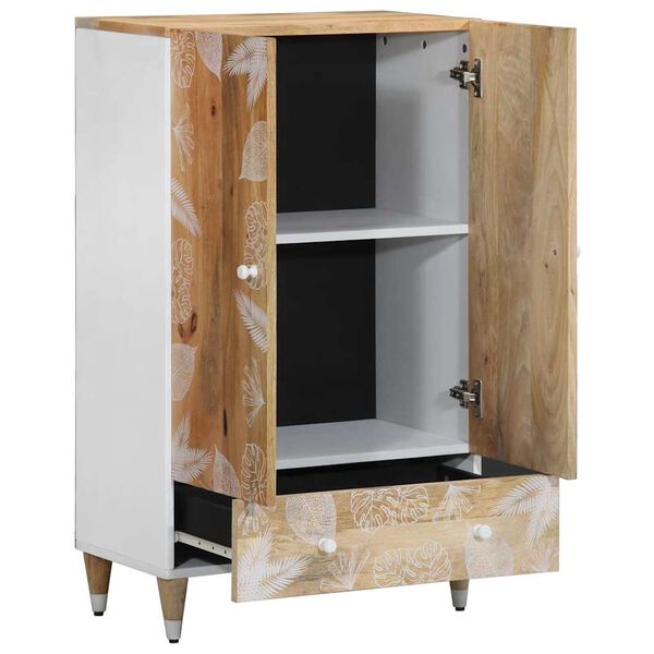 vidaXL Highboard 60x33,5x100 cm Masivni les Mango