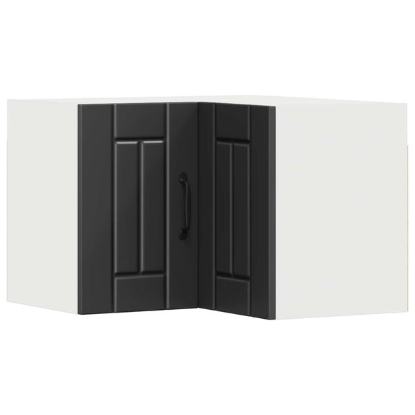 vidaXL Kuhinjski element Črna 57 x 57 x 40 cm Konstruiran les