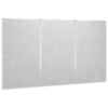 vidaXL Magnetna tabla zložljiva 180x100x1,7 cm aluminij