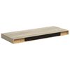 vidaXL Stenske police 4 kosi barva hrasta 60x23,5x3,8 cm MDF