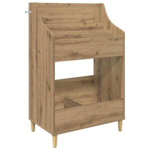 vidaXL Medijske police Artisan hrast 70,5 x 46 x 112 cm Inženirski les