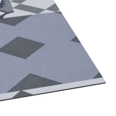 vidaXL Samolepilne talne plošče 20 kosov PVC 1,86 m² barvni vzorec