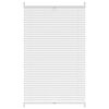 vidaXL Plise Harmonika Zavese velikost 70 x 100 cm Bele barve