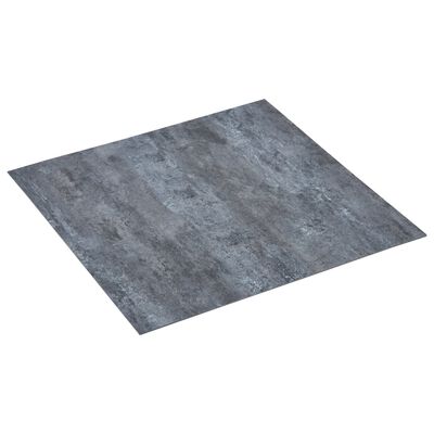 vidaXL Samolepilne talne plošče 5,11 m² PVC siv marmor